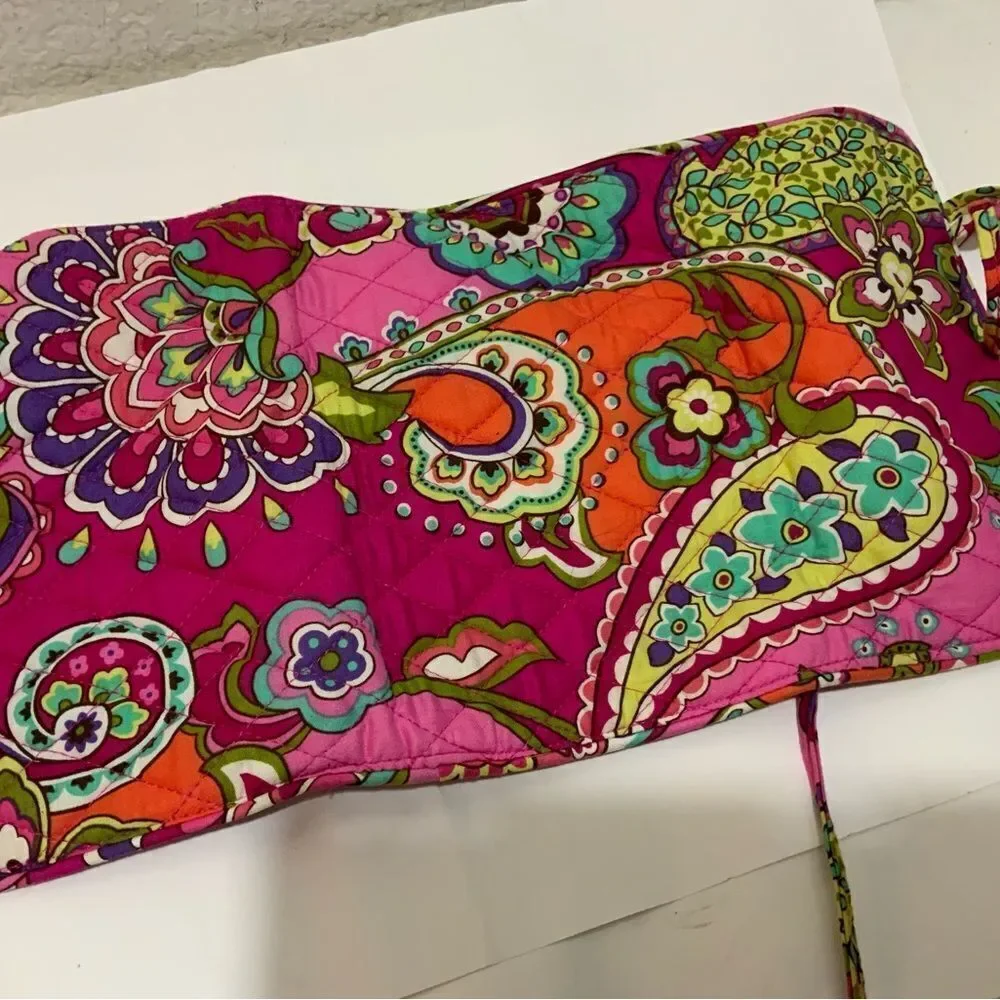 Vera Bradley hanging organizer small make up toiletry